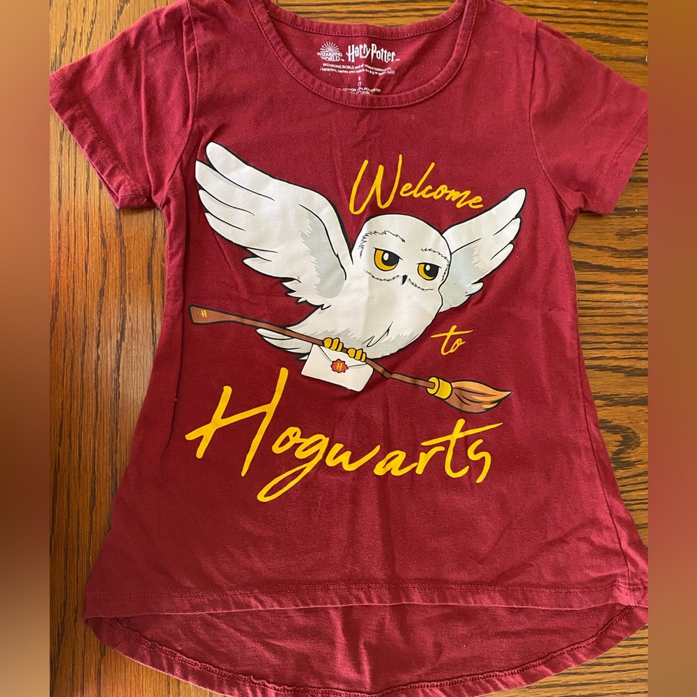 Harry Potter Maroon T-Shirt